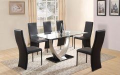  Best 20+ of Glass Dining Tables With 6 Chairs