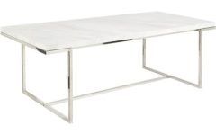25 Best Collection of Dining Tables With Brushed Stainless Steel Frame