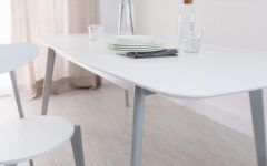 2024 Best of White Extendable Dining Tables