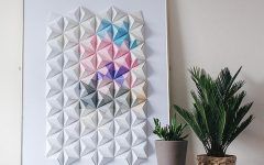 2024 Popular Diy Origami Wall Art