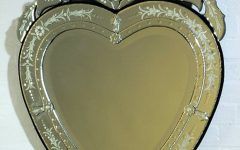 15 Best Collection of Venetian Heart Mirror