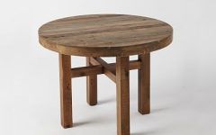2024 Popular Small Round Dining Tables With Reclaimed Wood