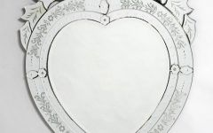 2024 Popular Heart Venetian Mirror