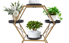 15 Best Collection of Hexagon Plant Stands