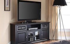 50 Best Collection of Oak Corner TV Stands for Flat Screens