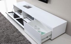 50 Best Collection of High Gloss White TV Stands