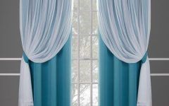 2024 Latest Catarina Layered Curtain Panel Pairs With Grommet Top