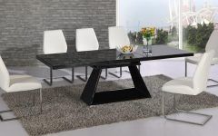 2024 Best of Black Gloss Dining Furniture