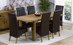 20 Best Oak Extendable Dining Tables and Chairs