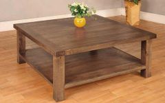 The Best Large Square Wood Coffee Tables