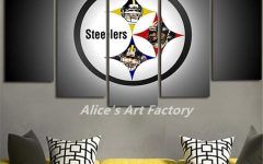 20 Inspirations Steelers Wall Art