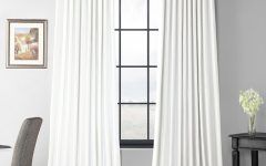 25 Ideas of Faux Silk Extra-Wide Blackout Single Curtain Panels
