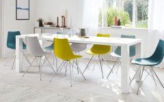 20 Best Collection of White Gloss Extendable Dining Tables