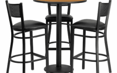 Top 15 of Natural and Black Cocktail Tables