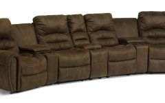 Top 15 of Curved Recliner Sofa