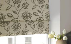 15 Collection of Floral Roman Blinds