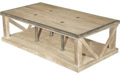 40 Ideas of Reclaimed Pine & Iron Coffee Tables