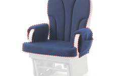 20 Photos Katrina Blue Swivel Glider Chairs