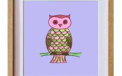 15 Inspirations The Owl Framed Art Prints