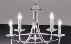 15 Best Collection of Chrome Chandeliers