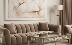 15 Inspirations Elegant Beige Velvet Sofas