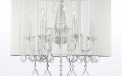 2024 Popular Crystal Chandeliers With Shades