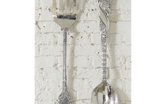 20 Inspirations Giant Fork and Spoon Wall Art