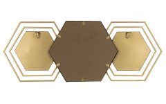 Top 15 of Gold Hexagon Wall Mirrors