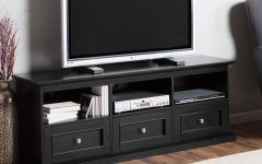 50 Best Collection of Black TV Stands With Drawers
