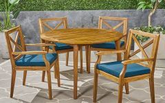 2024 Best of Green 5-Piece Outdoor Dining Sets