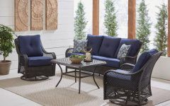  Best 15+ of Navy Outdoor Seating Sets