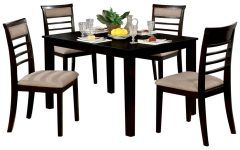 20 Best Collection of Hanska Wooden 5 Piece Counter Height Dining Table Sets (Set of 5)