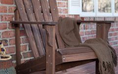 2024 Popular Dark Brown Wood Outdoor Chairs
