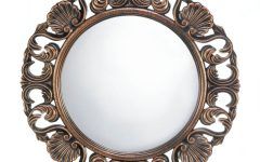  Best 15+ of Antique Iron Round Wall Mirrors