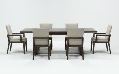 2024 Popular Helms 7 Piece Rectangle Dining Sets