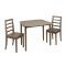Transitional 3-Piece Drop Leaf Casual Dining Tables Set