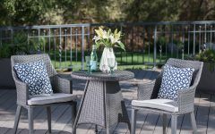 15 Best Collection of 3-Piece Patio Bistro Sets