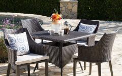 2024 Popular Patio Dining Sets With Cushions