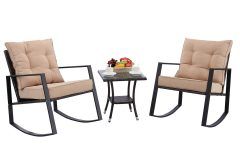  Best 15+ of Outdoor Rocking Chair Sets With Coffee Table