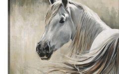 2024 Popular Horses Canvas Wall Art