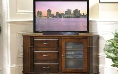 2024 Popular Corner TV Stands With Drawers
