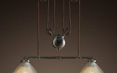 The 25 Best Collection of Double Pulley Pendant Lights