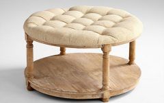 40 Best Ideas Round Upholstered Coffee Tables