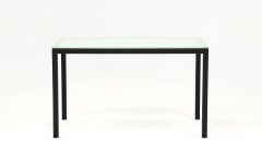  Best 20+ of Ina Matte Black 60 Inch Counter Tables With Frosted Glass