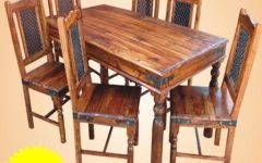 20 Collection of Indian Dining Tables and Chairs