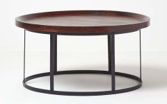 Round Coffee Tables With Steel Frames