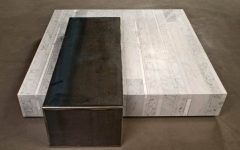 40 Collection of Square Stone Coffee Tables