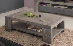 50 Best Collection of Grey Wood Coffee Tables