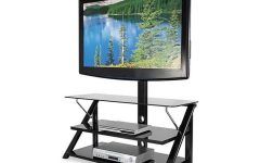 50 Best Collection of 44 Swivel Black Glass TV Stands