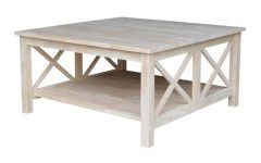 50 Best Hampton Unfinished Solid Parawood Square Coffee Tables